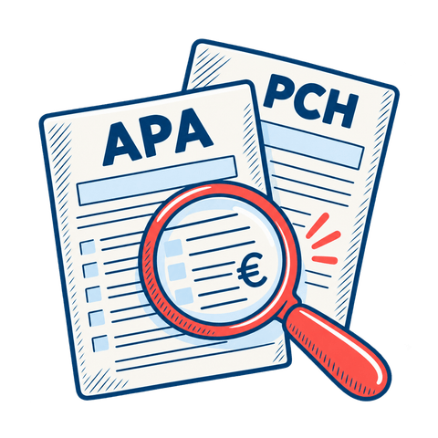 Documents APA et PCH examinés à la loupe